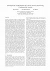 Research paper thumbnail of Development and Evaluation of a Secure, Privacy Preserving Combinatorial Auction