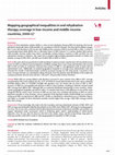 Research paper thumbnail of Mapping geographical inequalities in oral rehydration therapy coverage in low-income and middle-income countries, 2000–17