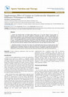 Research paper thumbnail of Supplementary Effect of Creatine on Cardiovascular Adaptation and Endurance Performance in Athletes