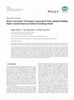 Research paper thumbnail of Boost Converters’ Proximate Constrained Time-Optimal Sliding Mode Control Based on Hybrid Switching Model