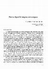 Research paper thumbnail of Proceso digital de imágenes microscópicas