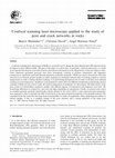 Research paper thumbnail of Confocal scanning laser microscopy applied to the study of pore and crack networks in rocks