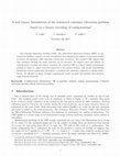 Research paper thumbnail of A new binary formulation of the restricted Container Relocation Problem based on a binary encoding of configurations