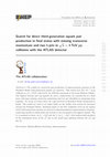 Research paper thumbnail of Search for direct third-generation squark pair production in final states with missing transverse momentum and two b-jets in $ \sqrt{s}=8 $ TeV pp collisions with the ATLAS detector