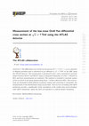 Research paper thumbnail of Measurement of the low-mass Drell-Yan differential cross section at s $$ \sqrt{s} $$ = 7 TeV using the ATLAS detector