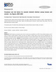 Research paper thumbnail of Prevalence and risk factors for zoonotic helminth infection among humans and animals - Jos, Nigeria, 2005-2009