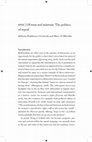 Research paper thumbnail of Of trust and mistrust: the politics of repeal