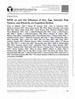 Research paper thumbnail of APOE ε4 and the Influence of Sex, Age, Vascular Risk Factors, and Ethnicity on Cognitive Decline