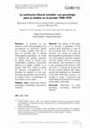 Research paper thumbnail of La motivación laboral contable: una genealogía para su análisis en el período 1960-1970