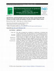 Research paper thumbnail of Agroforestry and Household Food Security Status among Small-Scale Farmers in Kubo South and Samburu Wards of Kwale County, Kenya