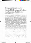 Research paper thumbnail of Being and Emptiness in Martin Heidegger and Indian Madhyamika Buddhism