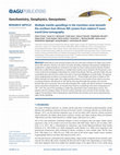 Research paper thumbnail of Multiple mantle upwellings in the transition zone beneath the northern E ast‐ A frican R ift system from relative P‐wave travel‐time tomography