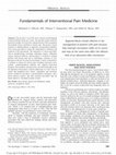 Research paper thumbnail of Fundamentals of Interventional Pain Medicine