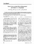 Research paper thumbnail of Severe Acne as a Side Effect of Propranolol and Nadolol in a Migraineur