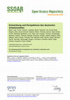 Research paper thumbnail of Entwicklung und Perspektiven des deutschen Arbeitsmarktes