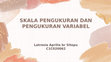 Research paper thumbnail of PPT 6 METODOLOGI PENELITIAN -SKALA PENGUKURAN DAN PENGUKURAN VARIABEL