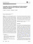 Research paper thumbnail of Geomorphic criteria for distinguishing and locating abandoned channels from upstream part of Mun River, Khorat Plateau, northeastern Thailand