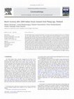 Research paper thumbnail of Beach recovery after 2004 Indian Ocean tsunami from Phang-nga, Thailand