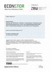 Research paper thumbnail of Wandel des öffentlichen Verkehrs in Deutschland: Veränderung der Wertschöpfungsstrukturen durch neue Mobilitätsdienstleistungen. Eine Transformationsanalyse aus der Multi-Level-Perspektive