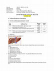 Research paper thumbnail of Sekolah : SMA N 1 KOTA AGUNG Mata Pelajaran : Biologi Kelas/Semester : XI / Genap Materi Pokok : Sistem Pencernaan Pada Manusia Bab Pertemuan 1 : Saluran dan Kelenjar pencernaan makanan INSTRUMEN PENILAIAN HASIL BELAJAR Pertemuan ke-1