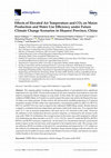 Research paper thumbnail of Effects of Elevated Air Temperature and CO2 on Maize Production and Water Use Efficiency under Future Climate Change Scenarios in Shaanxi Province, China