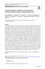 Research paper thumbnail of Analyzing adaptation strategies for maize production under future climate change in Guanzhong Plain, China