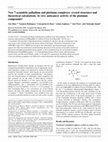 Research paper thumbnail of New 7-azaindole palladium and platinum complexes: crystal structures and theoretical calculations. In vitro anticancer activity of the platinum compounds