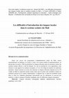 Research paper thumbnail of Les difficultés d’introduction des langues locales dans le système scolaire du Mali