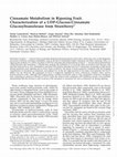 Research paper thumbnail of Cinnamate Metabolism in Ripening Fruit. Characterization of a UDP-Glucose:Cinnamate Glucosyltransferase from Strawberry