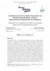 Research paper thumbnail of Clasificación de Textos Multi-etiquetados con Modelo Bernoulli Multi-variado y Representación Dependiente de la Etiqueta