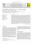 Research paper thumbnail of Neutron diffraction studies of RSn1+xGe1−x (R=Tb–Er) compounds