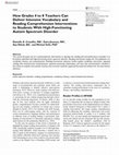 Research paper thumbnail of How Grades 4 to 8 Teachers Can Deliver Intensive Vocabulary and Reading Comprehension Interventions to Students With High-Functioning Autism Spectrum Disorder