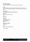 Research paper thumbnail of The Responsible Inclusion of Students Receiving Special Education Services for Emotional Disturbance: Unraveling the Practice to Research Gap