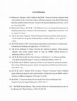 Research paper thumbnail of List of Publications