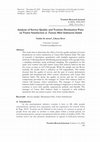 Research paper thumbnail of Analysis of Service Quality and Tourism Destination Parts on Visitor Satisfaction at Taman Mini Indonesia Indah