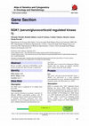 Research paper thumbnail of SGK1 (serum/glucocorticoid regulated kinase 1)