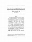 Research paper thumbnail of The Politics of Political Science and Toxic Democracies