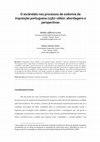 Research paper thumbnail of O escândalo nos processos de sodomia da inquisição portuguesa (1567-1660): abordagens e perspectivas