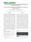 Research paper thumbnail of Efecto de bacterias promotoras del crecimiento en la fertilización de la batata (Ipomoea batatas Lam)