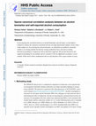 Research paper thumbnail of Sparse canonical correlation analysis between an alcohol biomarker and self-reported alcohol consumption