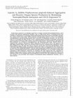 Research paper thumbnail of inhibits Porphyromonas gingivalis-induced aggregation and ROS 1 production-role of neutrophil / platelet interaction and CD 11 b expression 2 3