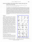 Research paper thumbnail of Structures and stabilities of three-membered rings from ab initio molecular orbital theory