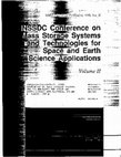 Research paper thumbnail of NSSDC Conference on Mass Storage Systems and Technologies for Space and Earth Science Applications, volume 2