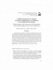 Research paper thumbnail of Calidad asistencial en la atención al paciente hospitalizado y su influencia en la satisfacción del usuario / Welfare quality in the attention to the hospitalized patient and its influence in the user´s satisfaction