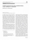 Research paper thumbnail of COVID-19 and Mucormycosis of the Craniofacial skeleton: Causal, Contributory or Coincidental?