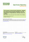 Research paper thumbnail of The European Communication (Dis)Order: mapping the media-relevant European legislative acts and identification of dependencies, interface areas and conflicts