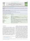 Research paper thumbnail of Screening outcomes of household contacts of multidrug-resistant tuberculosis patients in Peshawar, Pakistan