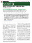 Research paper thumbnail of Digital sensor based on multicavity fiber interferometers