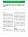 Research paper thumbnail of The potential of small exclosures in assisting regeneration of coffee shade trees in South-Western Ethiopian coffee forests