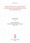 Research paper thumbnail of Amore coniugale e amor divino: la filogamia di Erasmo nell'Italia del Cinquecento